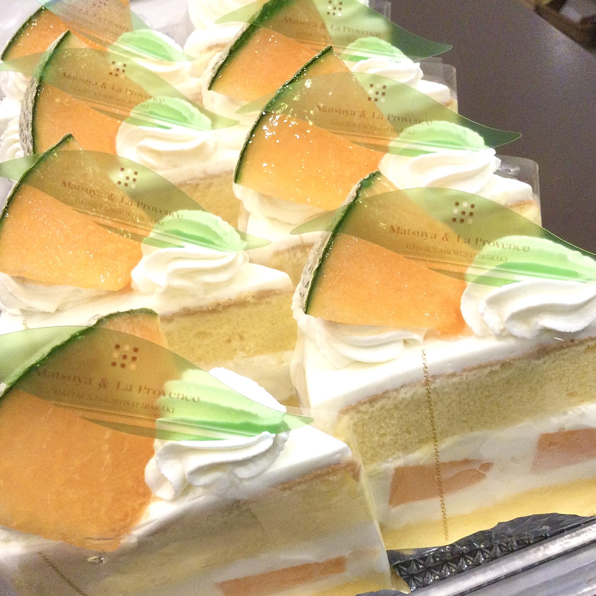 メロンのショートケーキ🍈