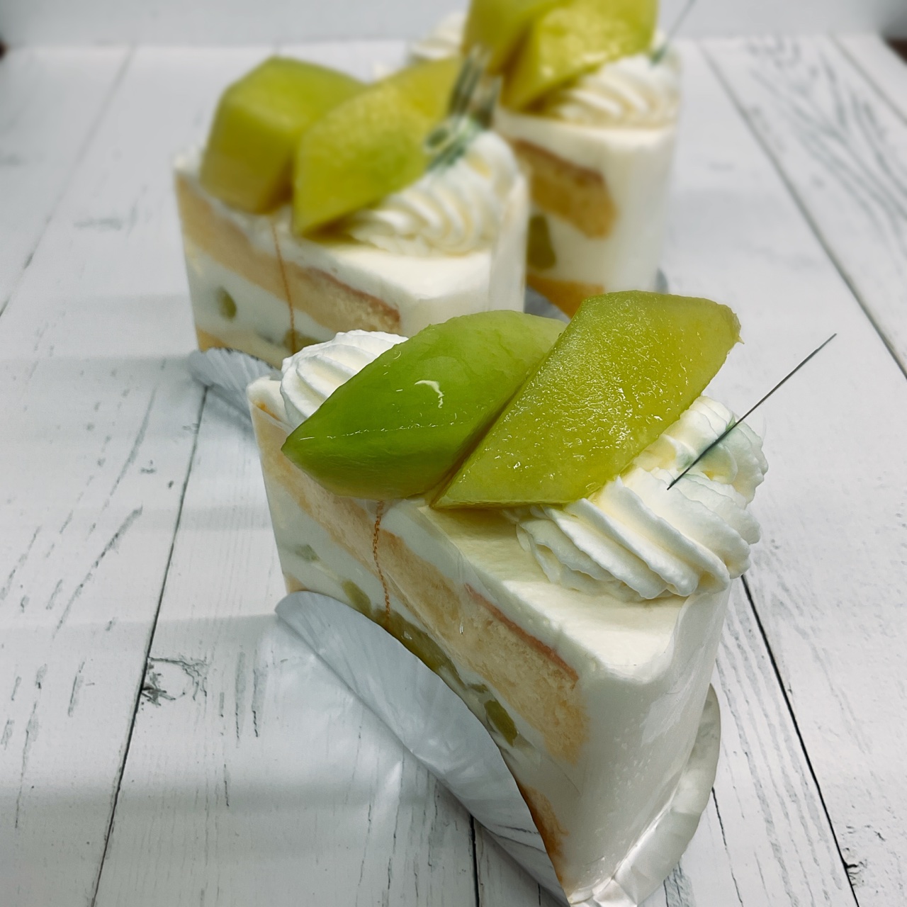 季節のケーキです🍈