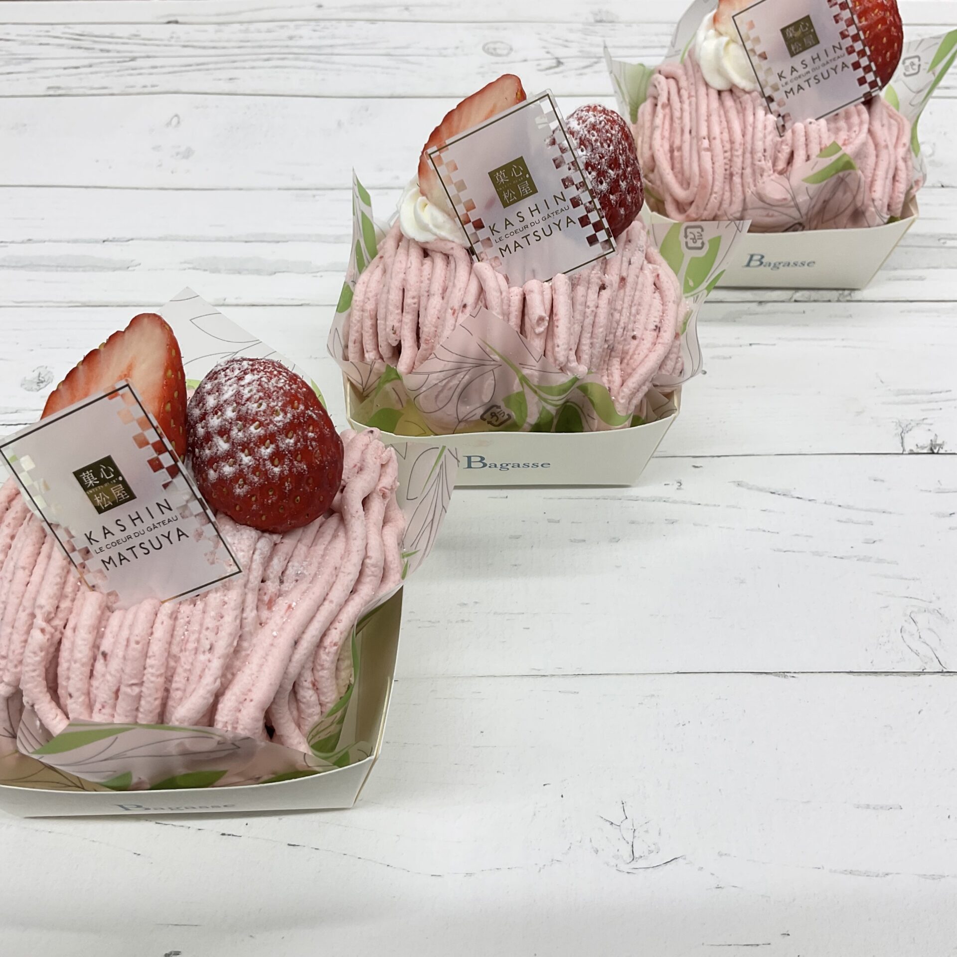 いちごのモンブラン🌸